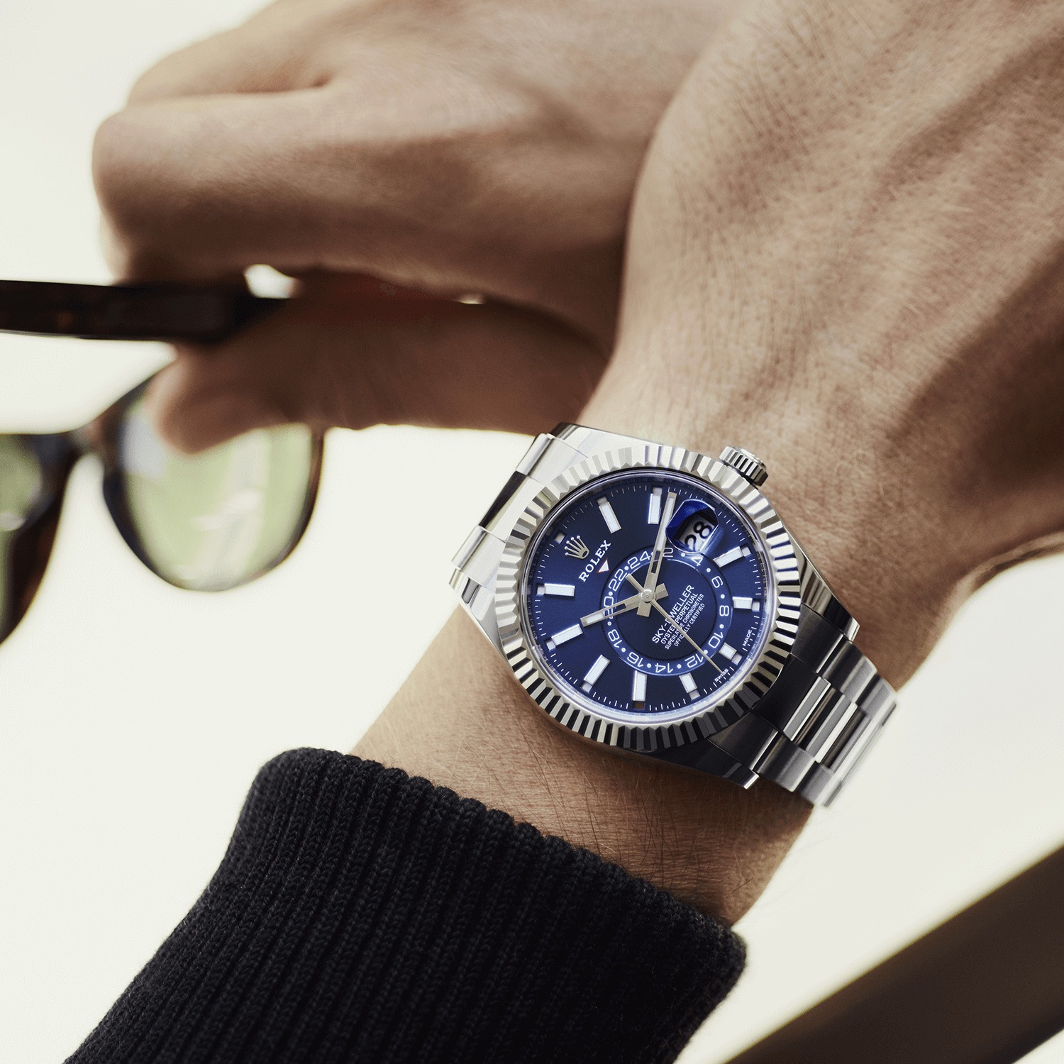 The Rolex Oyster Perpetual Sky-Dweller 