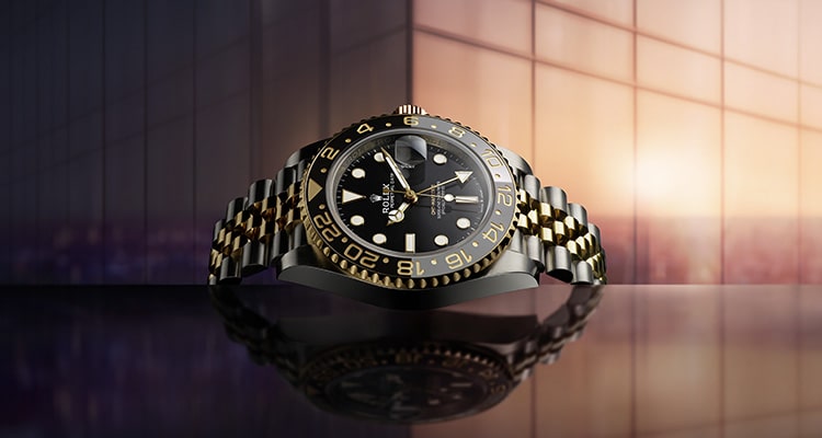 Rolex GMT-Master II in Oystersteel And Yellow Gold - m126713grnr-0001 at Kee Hing Hung